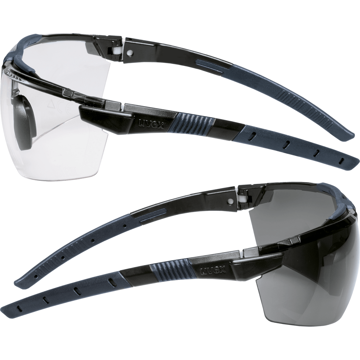 uvex i-3 tactical Schutzbrille mit Etui & 3 Scheiben