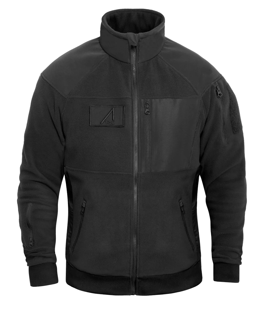 ACE Schakal Fleece-Jacke Slim Fit - taktisch & wärmend - perfekt für Airsoft, Paintball, Trekking & Outdoor