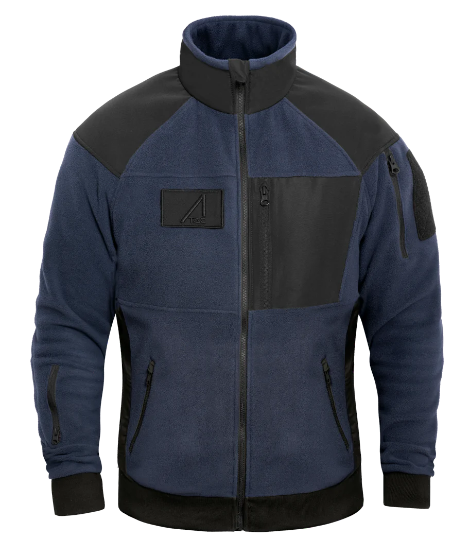 ACE Schakal Fleece-Jacke Slim Fit - taktisch & wärmend - perfekt für Airsoft, Paintball, Trekking & Outdoor