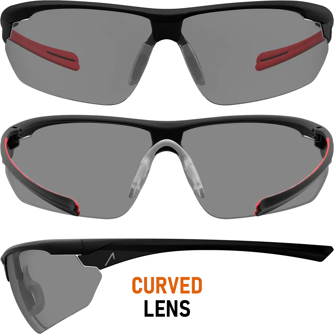 ACE Evo Arbeits-Brille - beschlagfeste Schutzbrille für die Arbeit & für Airsoft, Paintball etc. - EN 166