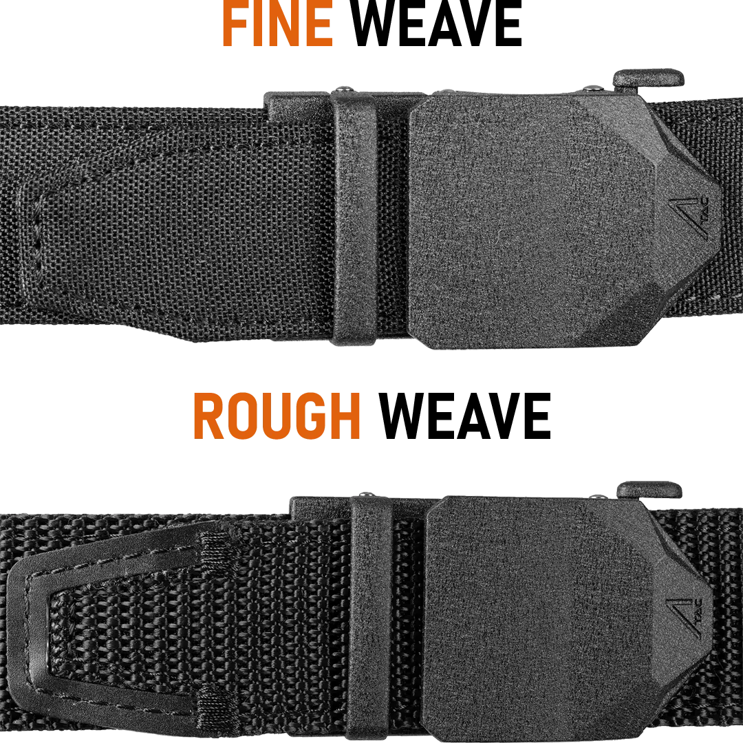 ACE Schakal Army-Gürtel für Männer - taktischer Herren-Hosengürtel mit Schnellverschluss ohne Löcher - Nylon - 102-127 cm