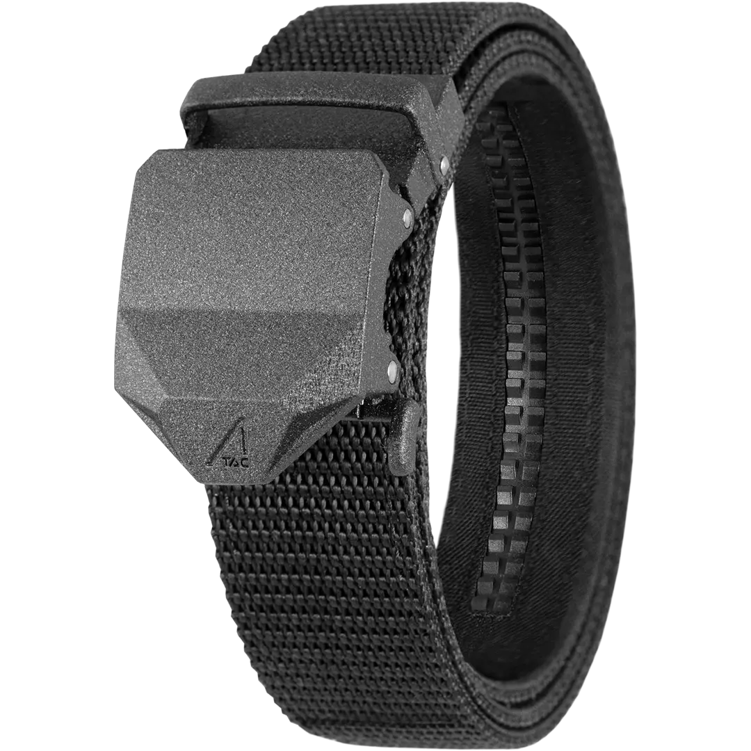 ACE Schakal Army-Gürtel für Männer - taktischer Herren-Hosengürtel mit Schnellverschluss ohne Löcher - Nylon - 102-127 cm