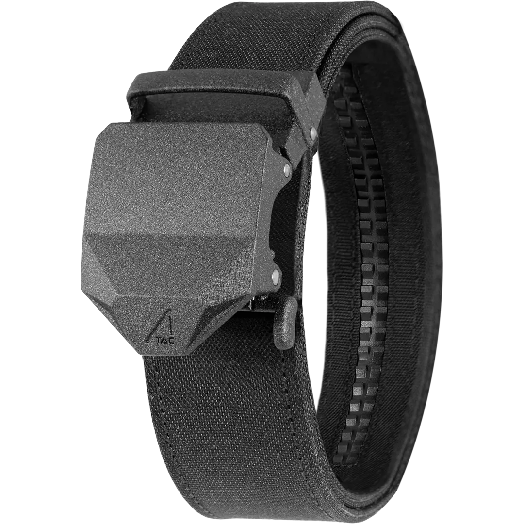 ACE Schakal Army-Gürtel für Männer - taktischer Herren-Hosengürtel mit Schnellverschluss ohne Löcher - Nylon - 102-127 cm