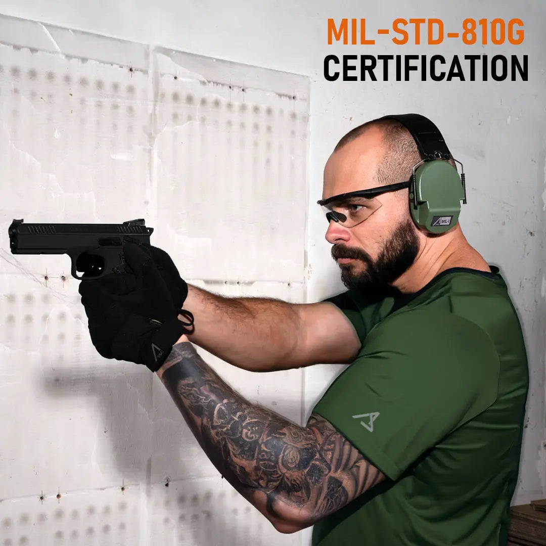 ACE Schakal MIL-I Kapsel-Gehörschutz - Gehörschützer nach Militär-Norm für Jagd & Schießsport - taktisch & robust