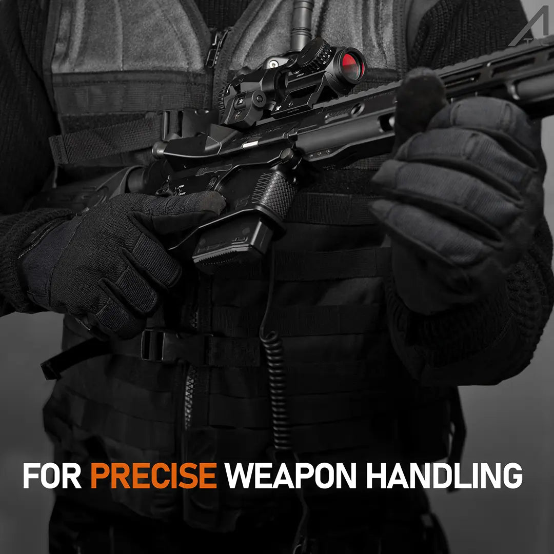 ACE Schakal Outdoor-Handschuh - taktische Handschuhe für Airsoft, Paintball & Schießsport - Touchscreen-fähig