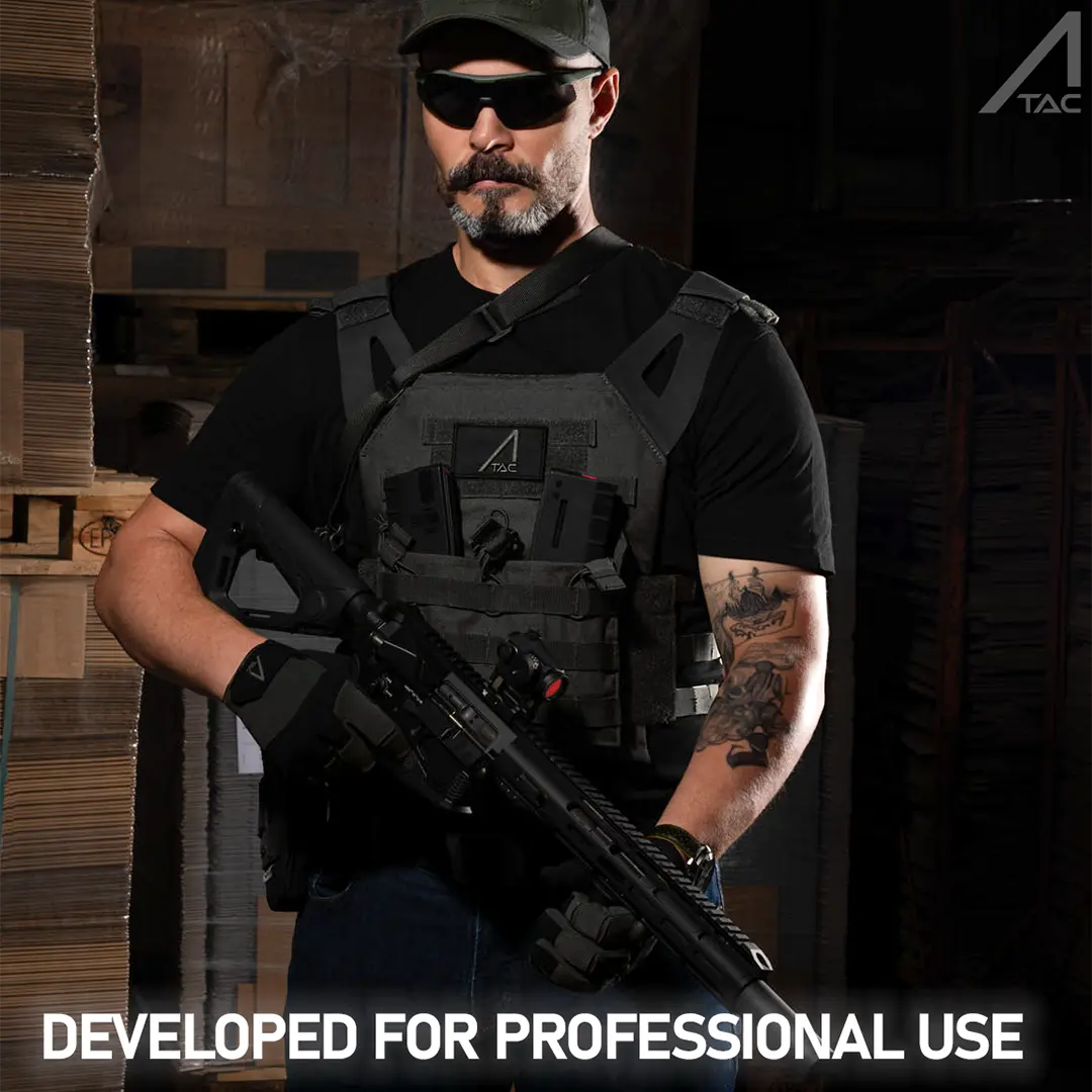 ACE Schakal Outdoor-Handschuh - taktische Handschuhe für Airsoft, Paintball & Schießsport - Touchscreen-fähig