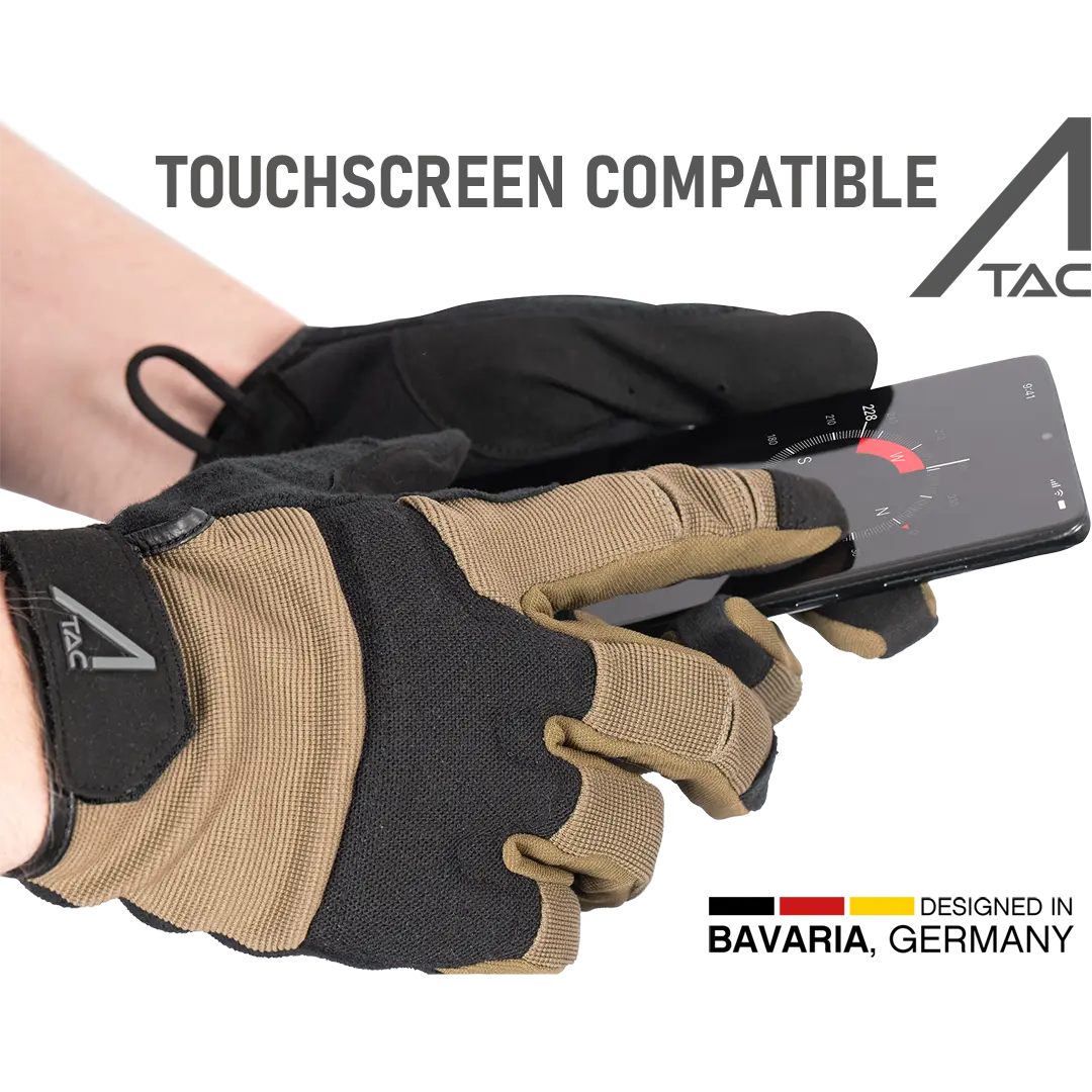 ACE Schakal Outdoor-Handschuh - taktische Handschuhe für Airsoft, Paintball & Schießsport - Touchscreen-fähig