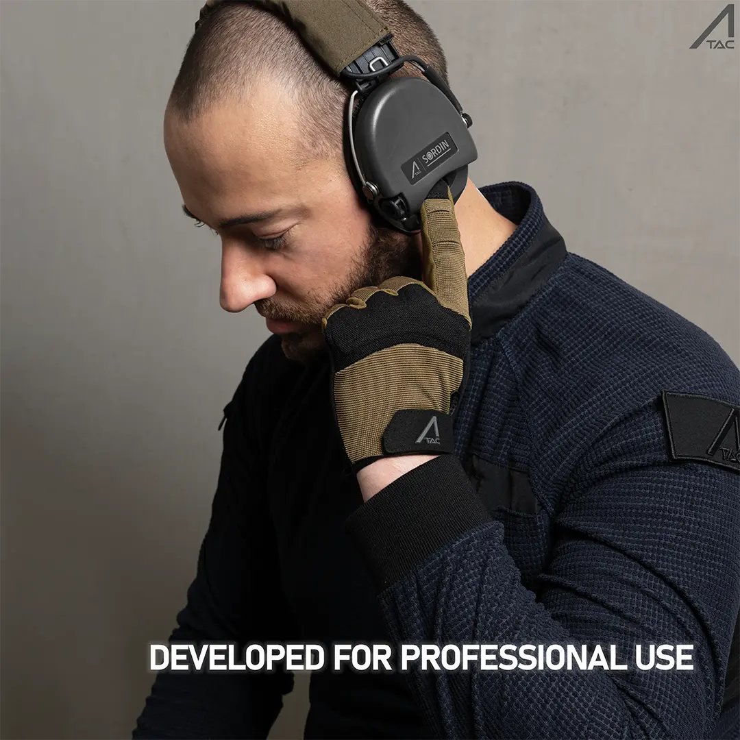 ACE Schakal Outdoor-Handschuh - taktische Handschuhe für Airsoft, Paintball & Schießsport - Touchscreen-fähig