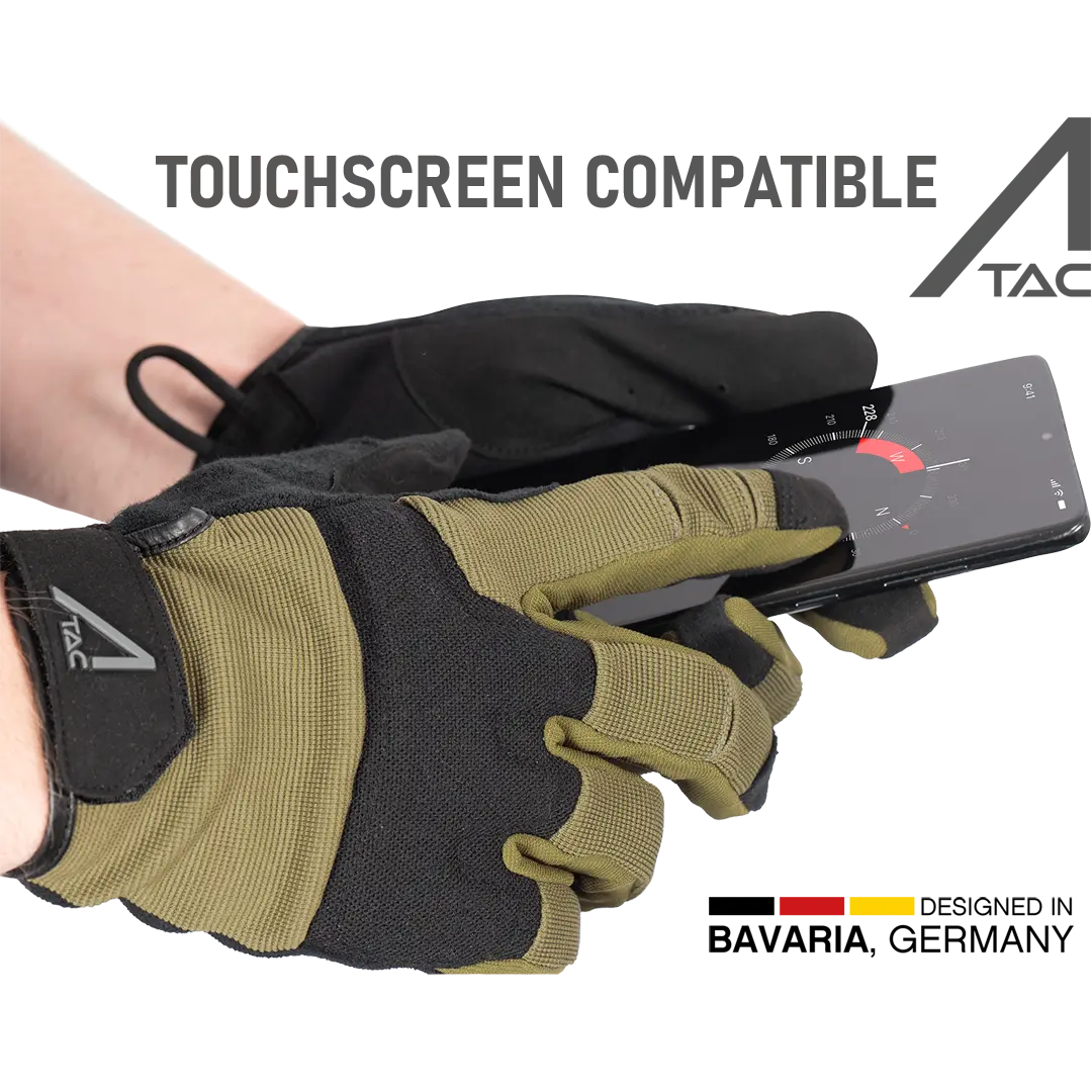 ACE Schakal Outdoor-Handschuh - taktische Handschuhe für Airsoft, Paintball & Schießsport - Touchscreen-fähig