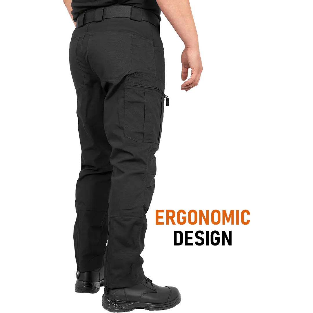 ACE Schakal Einsatzhose - taktische Ripstop-Hose lang für Herren - Wanderhose mit 35% Baumwolle für Männer