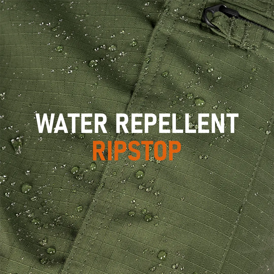 ACE Schakal Einsatzhose - taktische Ripstop-Hose lang für Herren - Wanderhose mit 35% Baumwolle für Männer