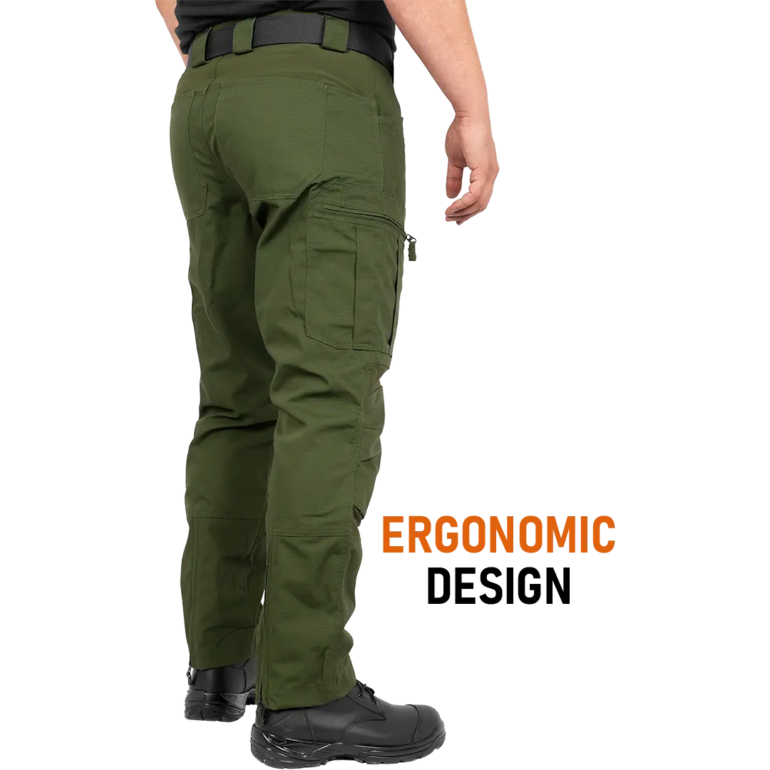 ACE Schakal Einsatzhose - taktische Ripstop-Hose lang für Herren - Wanderhose mit 35% Baumwolle für Männer