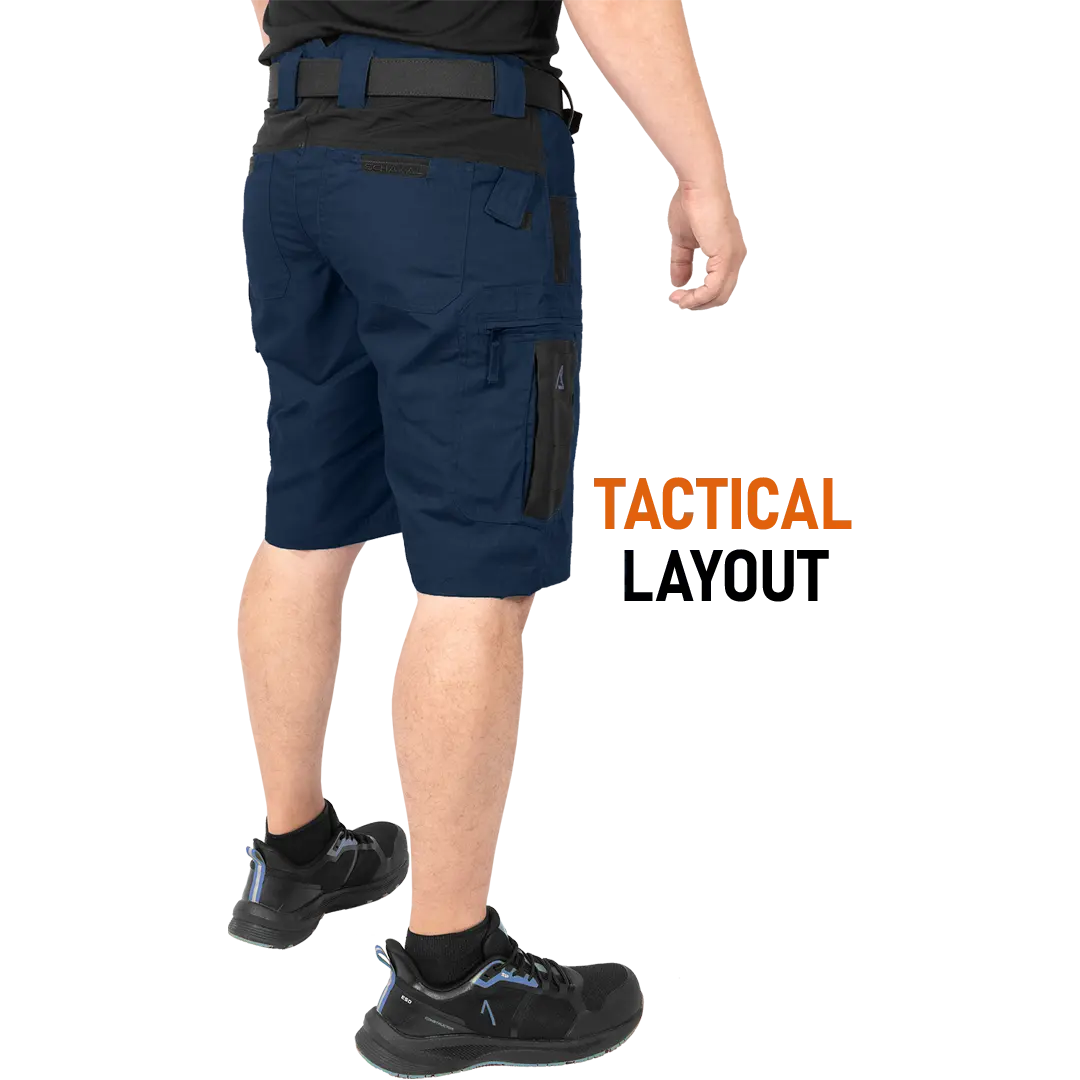 ACE Schakal Cargo-Hose kurz - Einsatz-Shorts mit Stretch-Bund für Männer - taktische Outdoor-Hosen für Herren