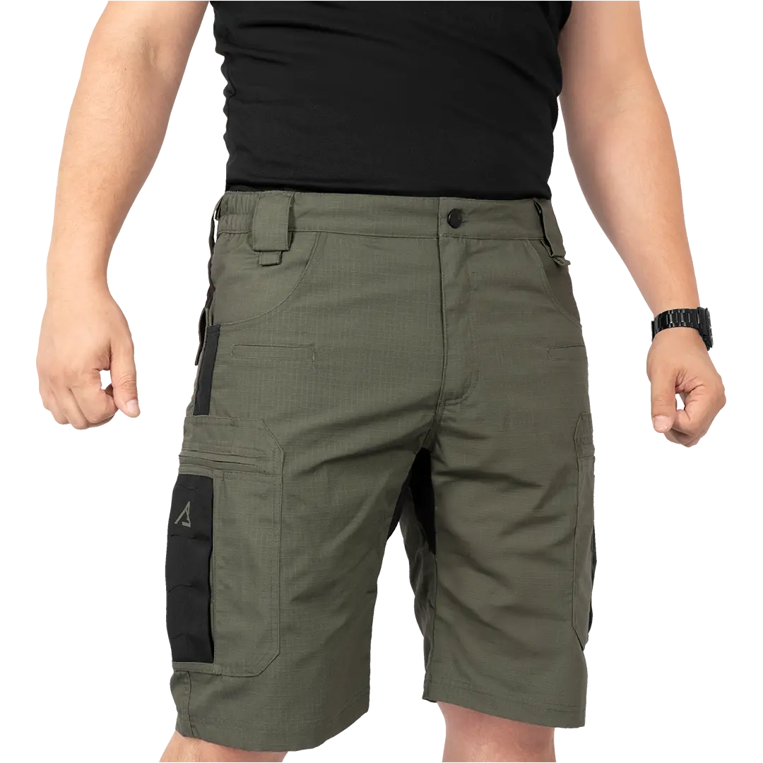 ACE Schakal Cargo-Hose kurz - Einsatz-Shorts mit Stretch-Bund für Männer - taktische Outdoor-Hosen für Herren