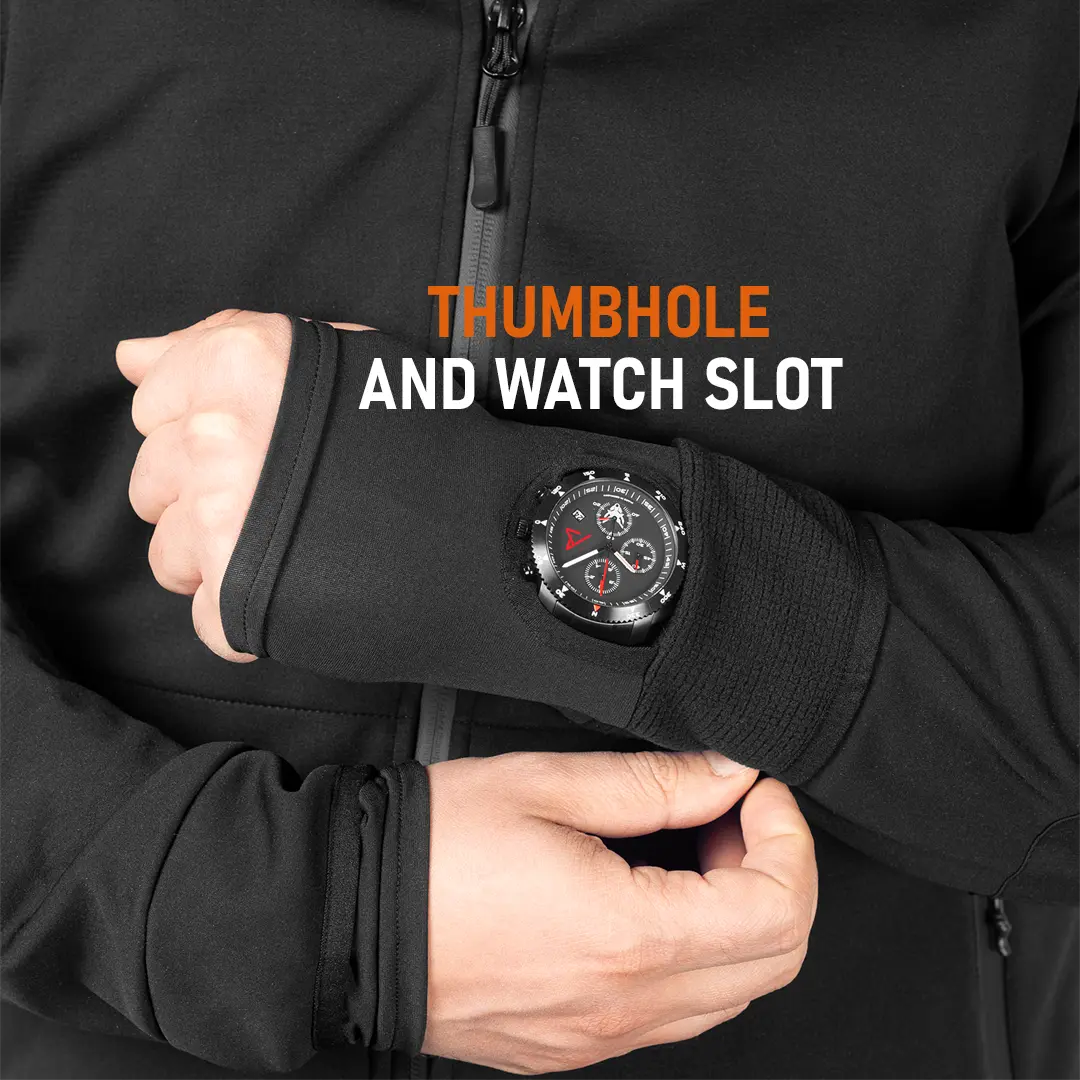 ACE Schakal Softshell-Jacke Slim Fit - taktische Einsatz-Jacke für Airsoft, Paintball, Schießsport & Outdoor