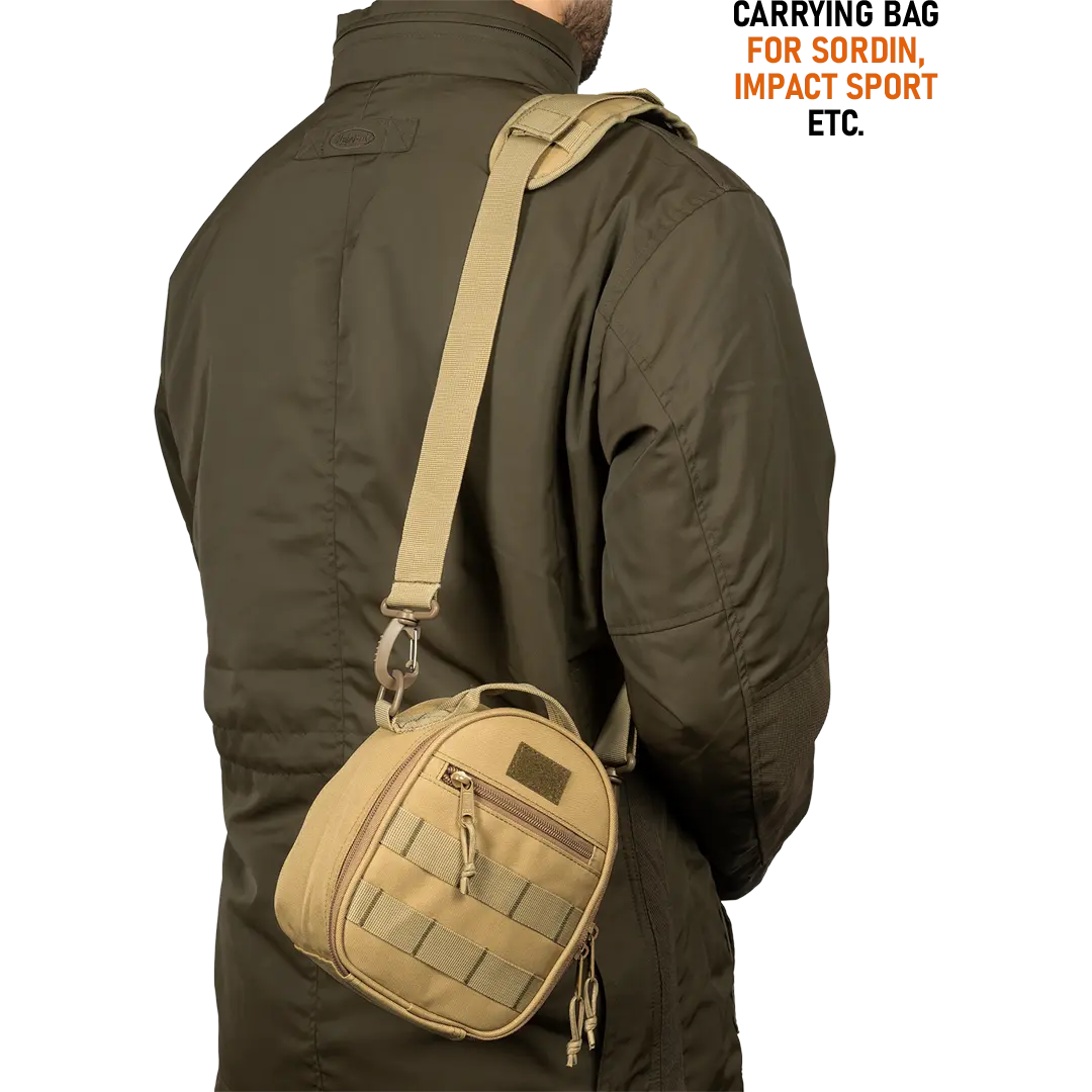 ACE Schakal Gehörschützer-Tasche - Tragetasche kompatibel mit Kapsel-Gehörschutz von Sordin, Howard Leight uvm.