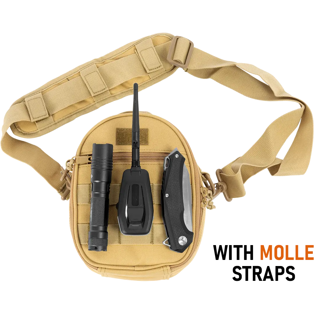 ACE Schakal Gehörschützer-Tasche - Tragetasche kompatibel mit Kapsel-Gehörschutz von Sordin, Howard Leight uvm.