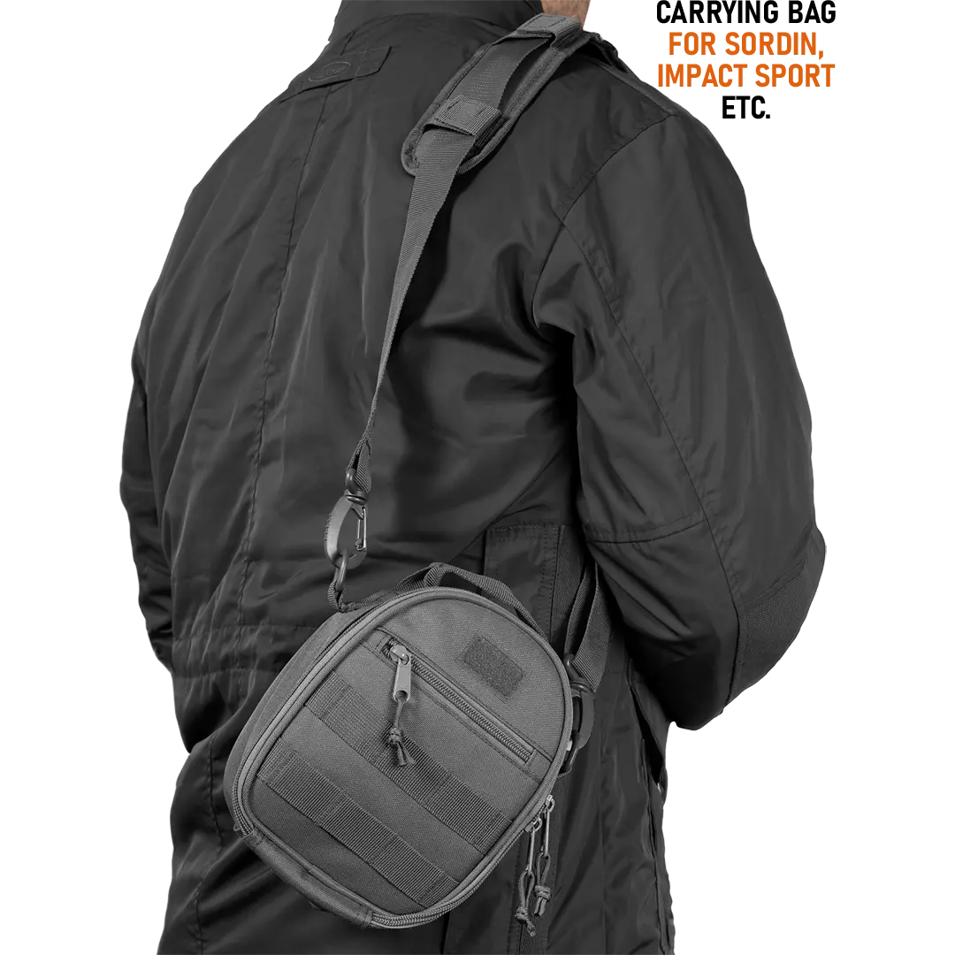 ACE Schakal Gehörschützer-Tasche - Tragetasche kompatibel mit Kapsel-Gehörschutz von Sordin, Howard Leight uvm.