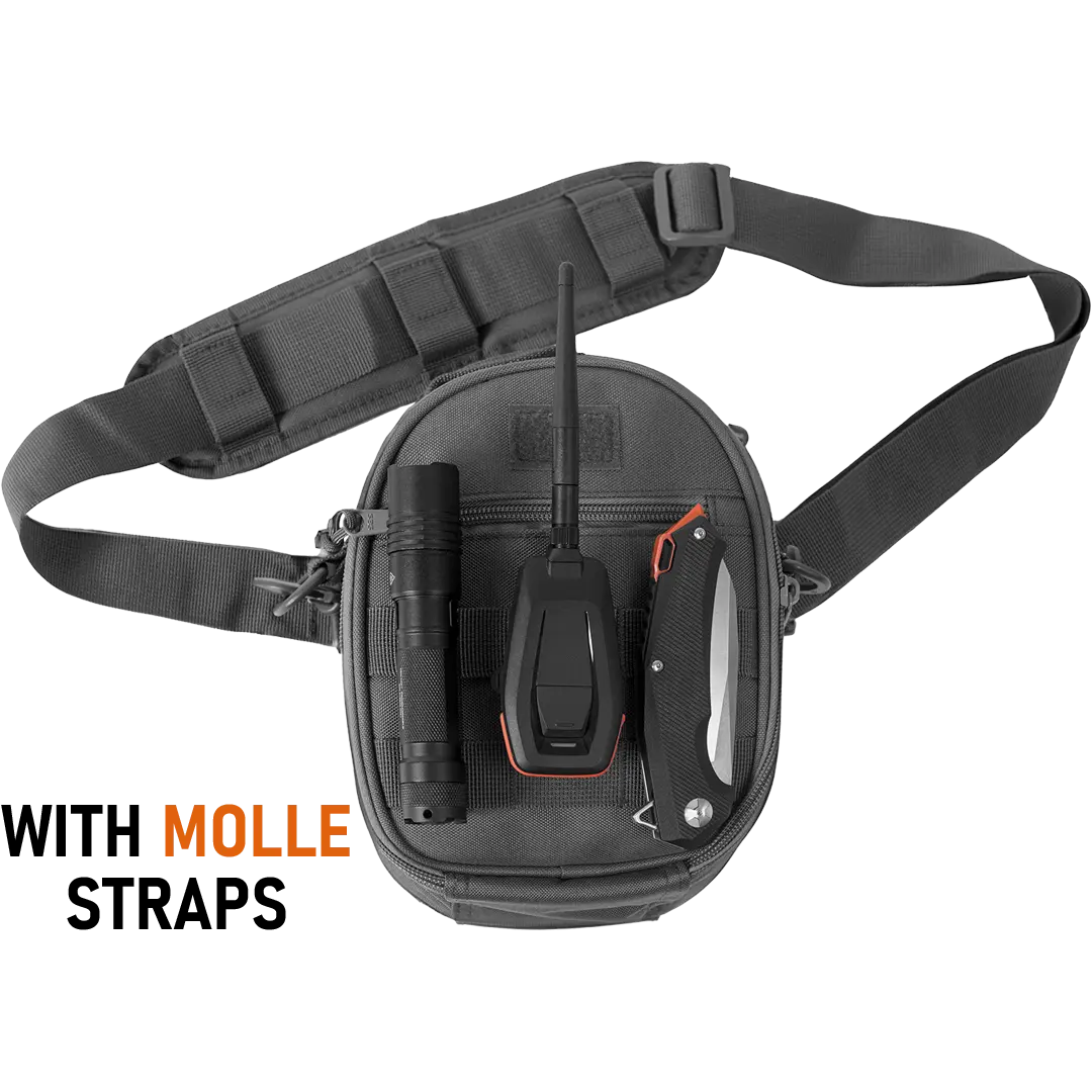 ACE Schakal Gehörschützer-Tasche - Tragetasche kompatibel mit Kapsel-Gehörschutz von Sordin, Howard Leight uvm.