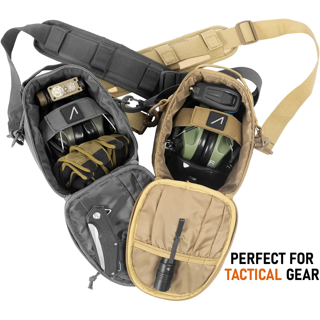 ACE Schakal Gehörschützer-Tasche - Tragetasche kompatibel mit Kapsel-Gehörschutz von Sordin, Howard Leight uvm.