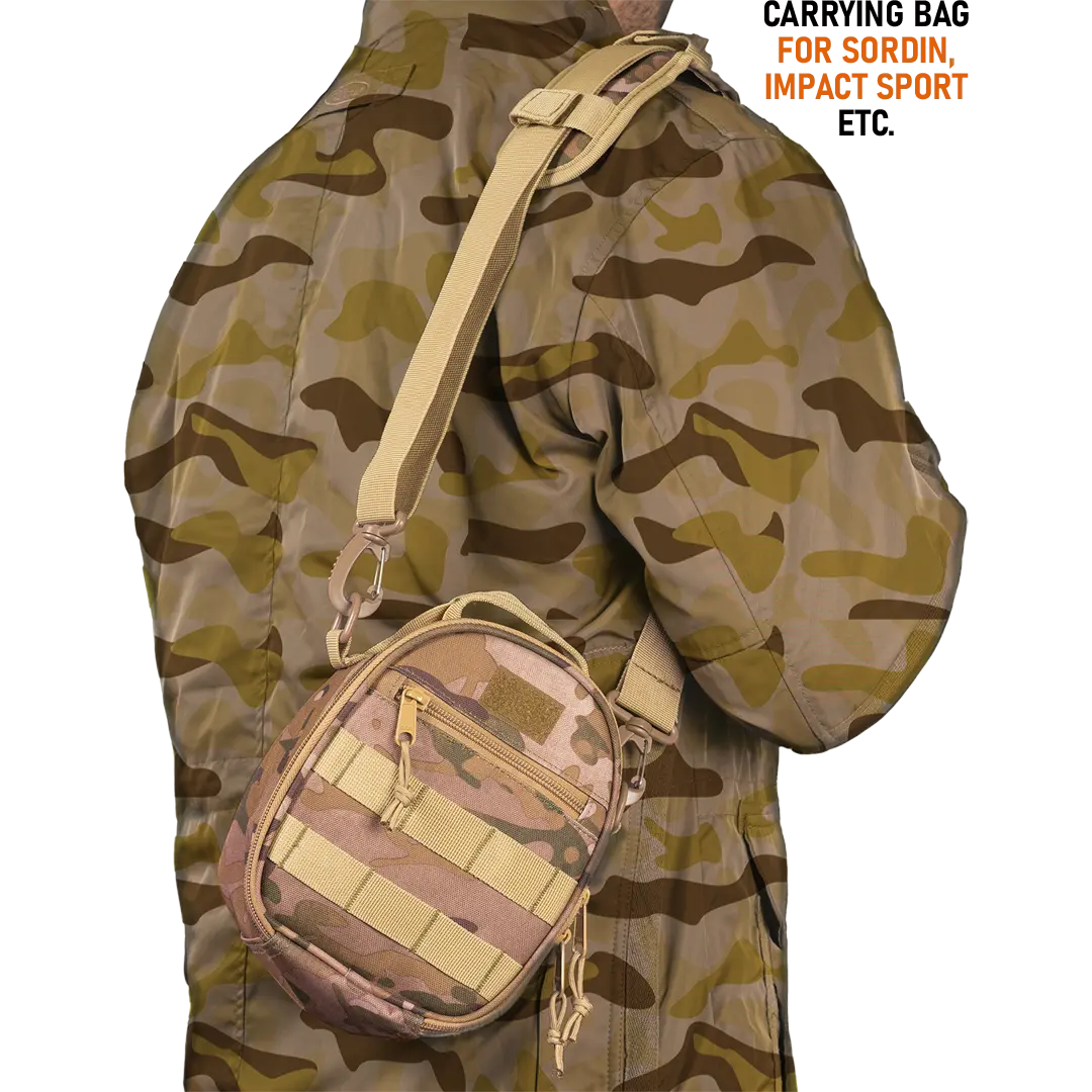 ACE Schakal Gehörschützer-Tasche - Tragetasche kompatibel mit Kapsel-Gehörschutz von Sordin, Howard Leight uvm.