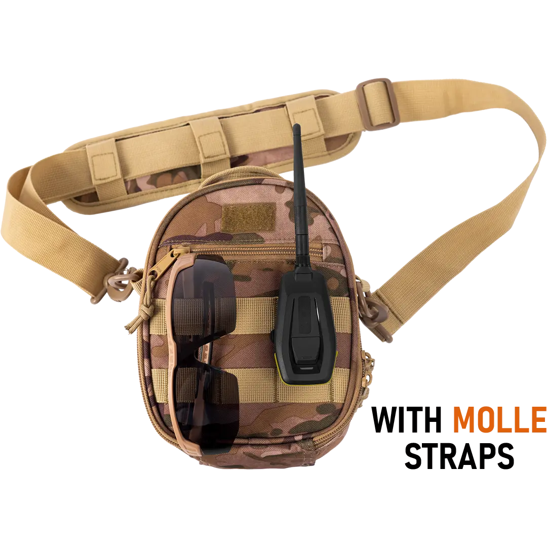 ACE Schakal Gehörschützer-Tasche - Tragetasche kompatibel mit Kapsel-Gehörschutz von Sordin, Howard Leight uvm.