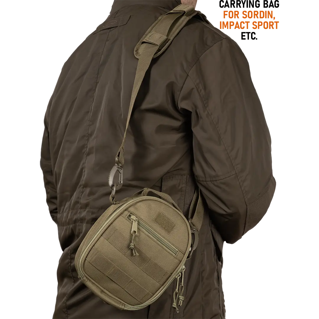 ACE Schakal Gehörschützer-Tasche - Tragetasche kompatibel mit Kapsel-Gehörschutz von Sordin, Howard Leight uvm.