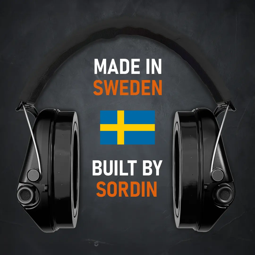 ACE Schakal by Sordin Kapsel-Gehörschutz - aktiv & elektronisch - Kapsel-Gehörschützer für Jagd & Schießsport