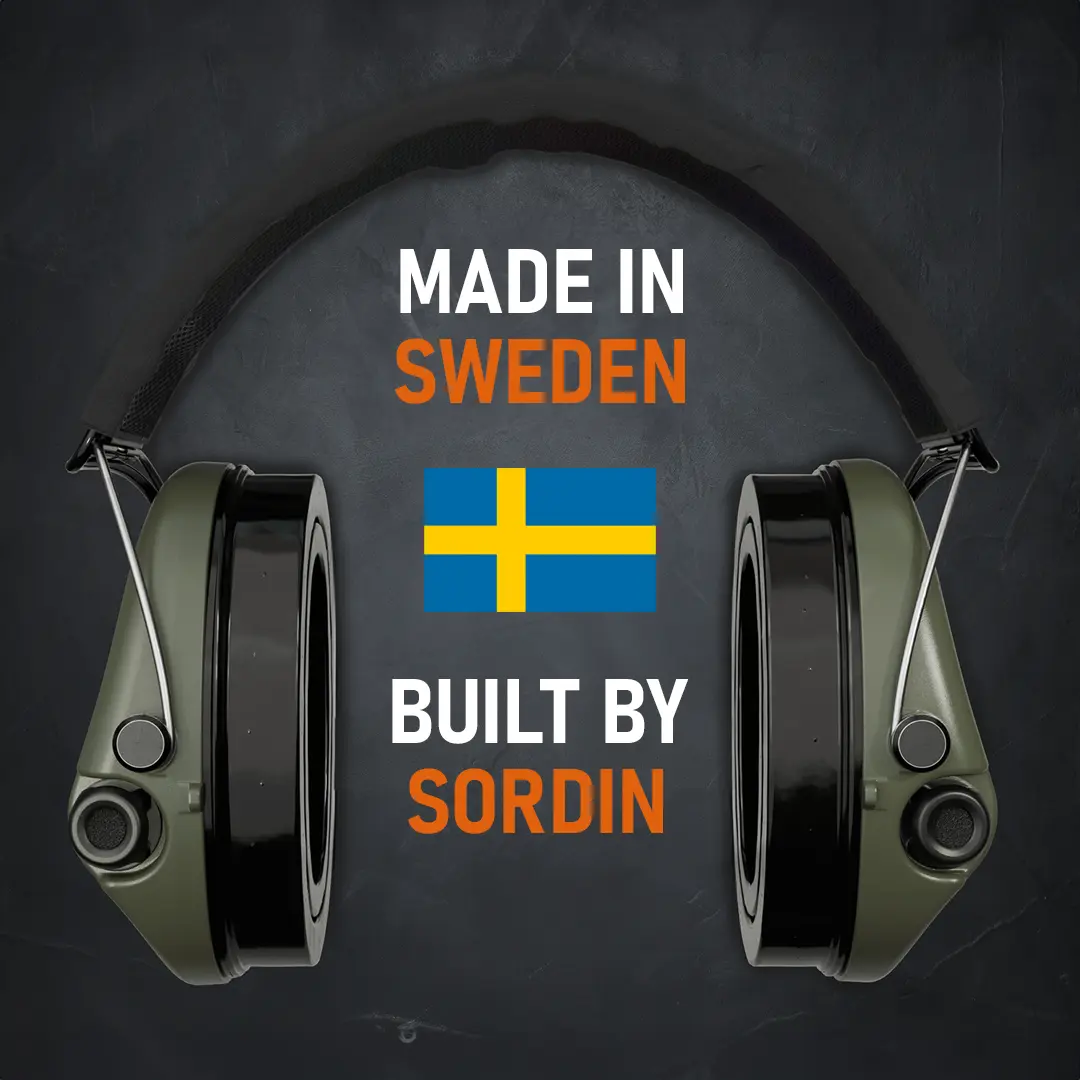 ACE Schakal by Sordin Kapsel-Gehörschutz - aktiv & elektronisch - Kapsel-Gehörschützer für Jagd & Schießsport