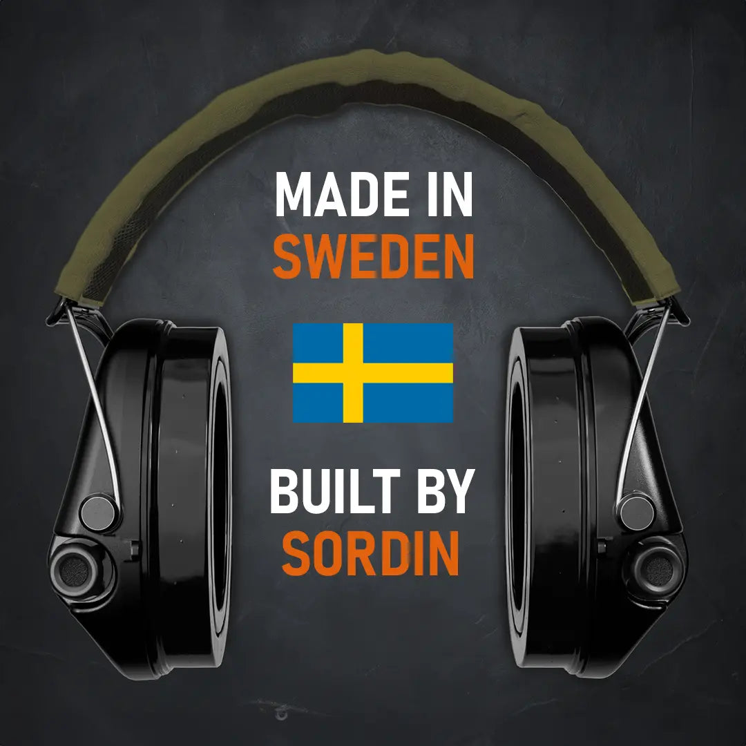 ACE Schakal by Sordin Kapsel-Gehörschutz - aktiv & elektronisch - Kapsel-Gehörschützer für Jagd & Schießsport