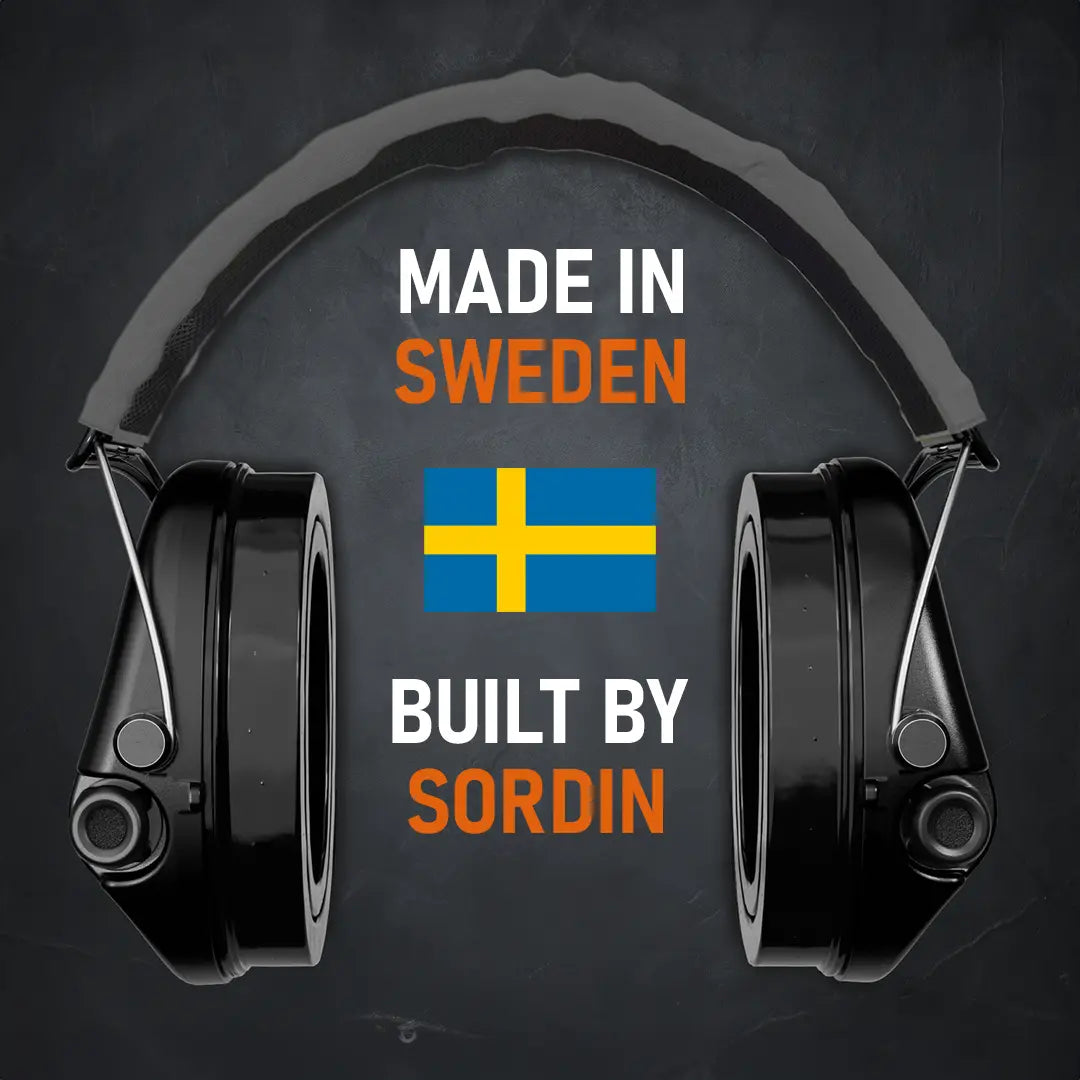 ACE Schakal by Sordin Kapsel-Gehörschutz - aktiv & elektronisch - Kapsel-Gehörschützer für Jagd & Schießsport