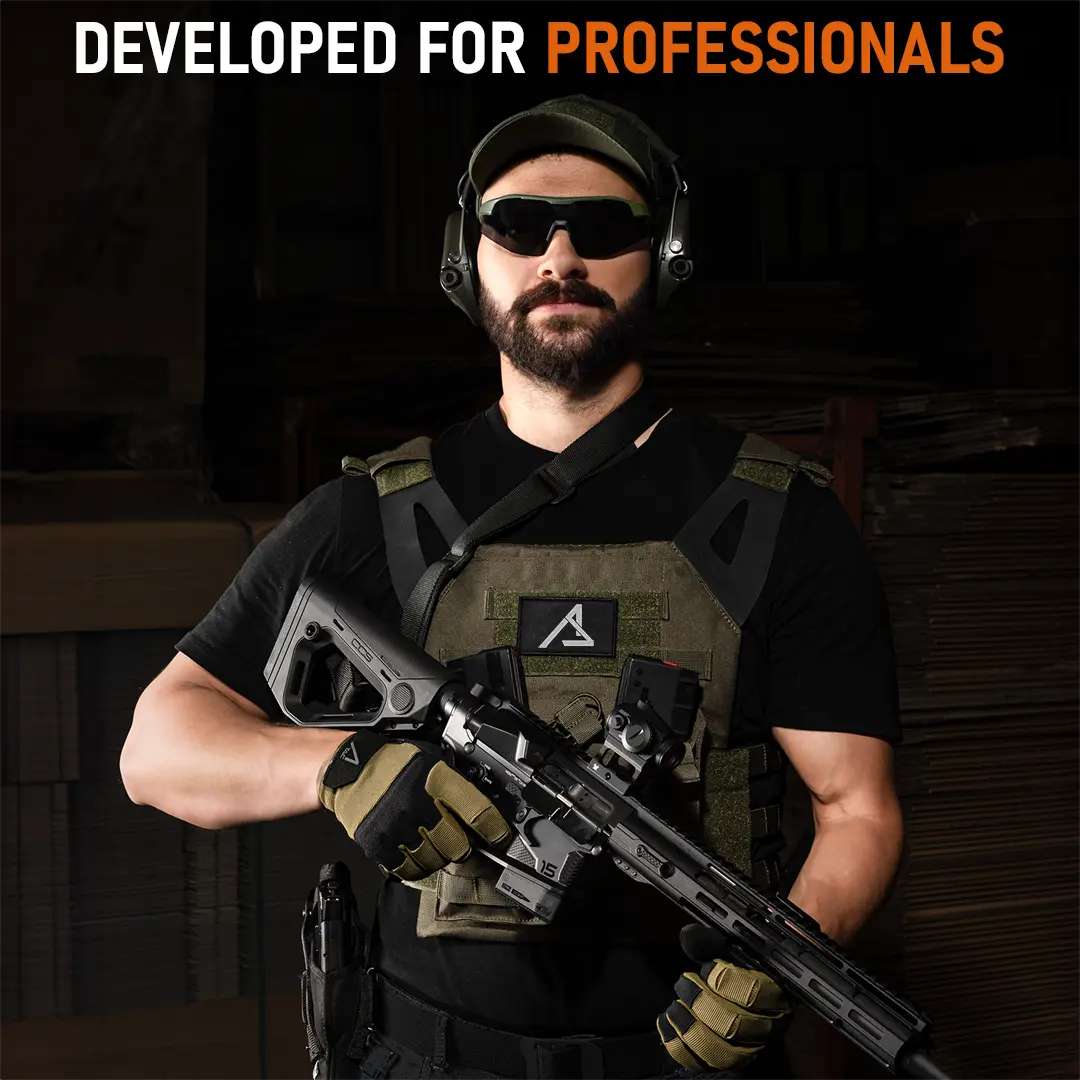 ACE Schakal by Sordin Kapsel-Gehörschutz - aktiv & elektronisch - Kapsel-Gehörschützer für Jagd & Schießsport