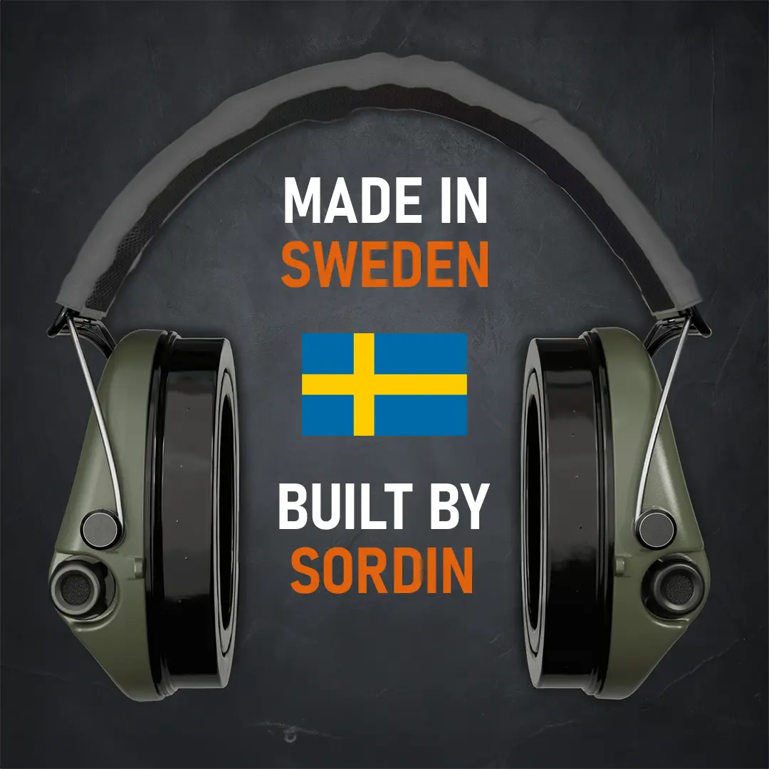 ACE Schakal by Sordin Kapsel-Gehörschutz - aktiv & elektronisch - Kapsel-Gehörschützer für Jagd & Schießsport