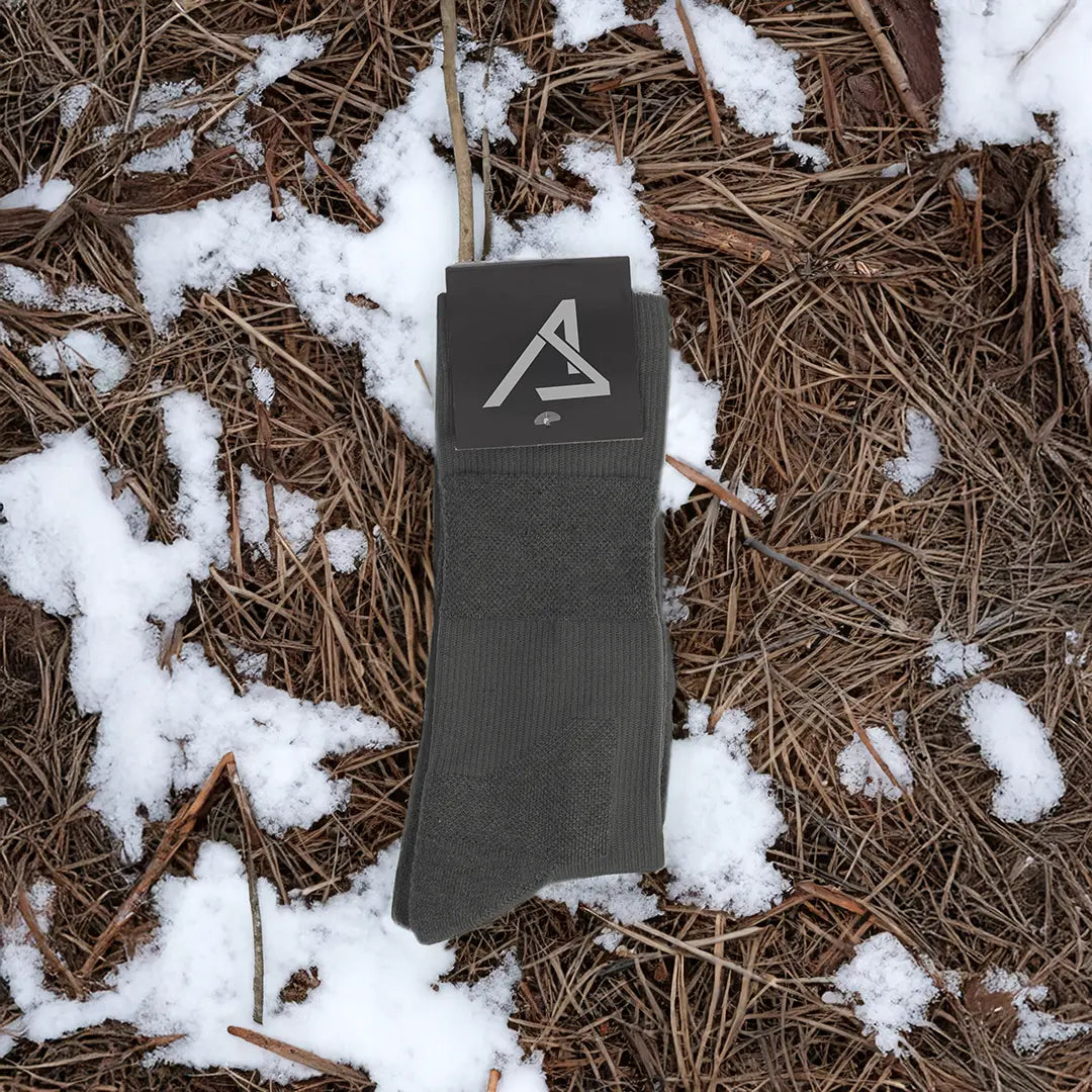 ACE Schakal Socken - 3 Paar taktische Strümpfe mit Merino-Wolle & Antiblasen-Polster - Wandern & Trekking