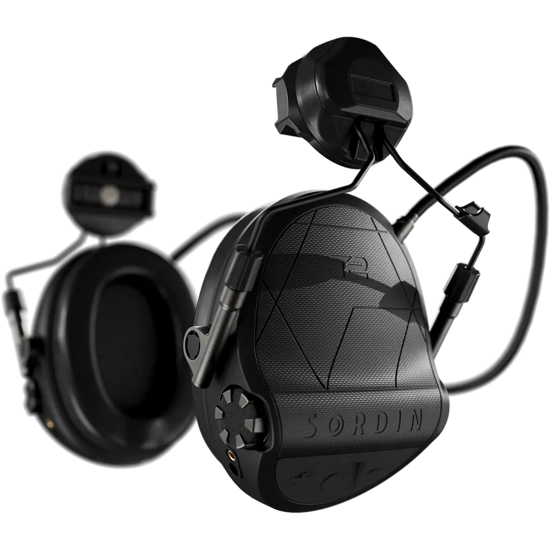 Sordin Supreme T2 Kapsel-Gehörschutz aktiv mit ARC-Adapter