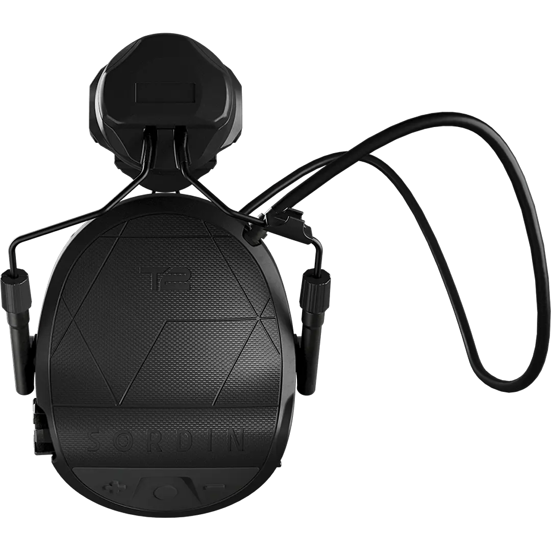 Sordin Supreme T2 Kapsel-Gehörschutz aktiv mit ARC-Adapter