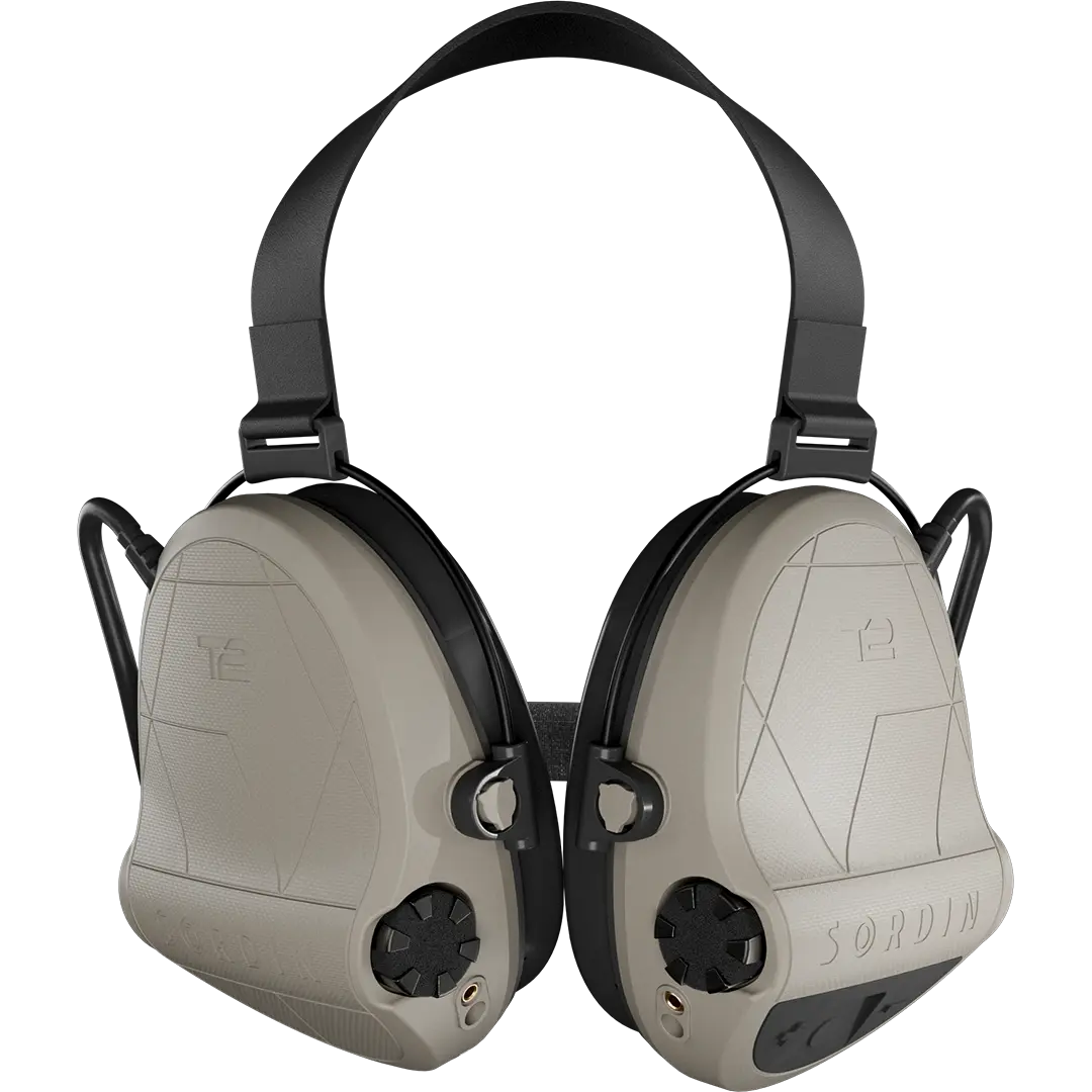 Sordin Supreme T2 Kapsel-Gehörschutz aktiv mit Nackenband