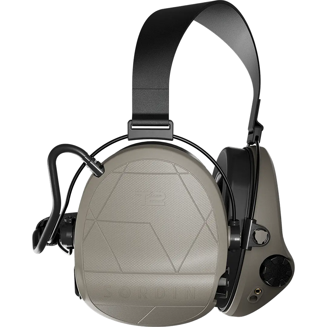 Sordin Supreme T2 Kapsel-Gehörschutz aktiv mit Nackenband
