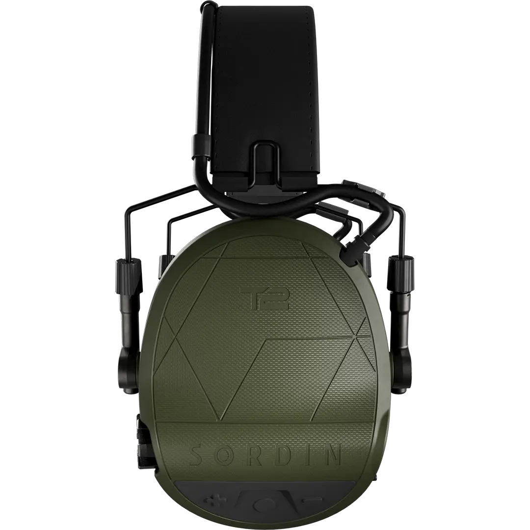 Sordin Supreme T2 Kapsel-Gehörschutz aktiv mit Lederband