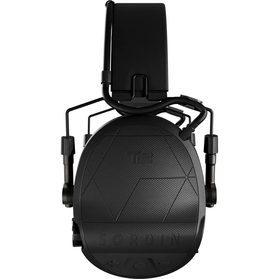 Sordin Supreme T2 Kapsel-Gehörschutz aktiv mit Lederband