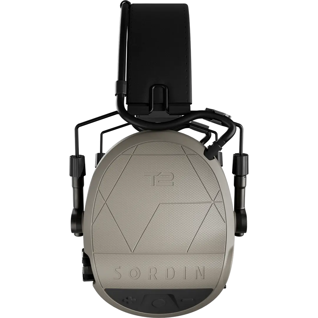 Sordin Supreme T2 Kapsel-Gehörschutz aktiv mit Lederband