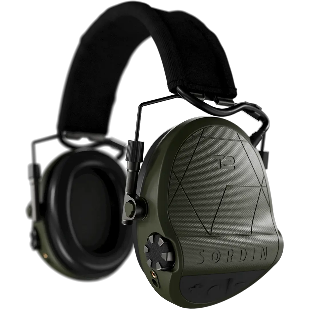Sordin Supreme T2 Kapsel-Gehörschutz aktiv mit Textil-Kopfband