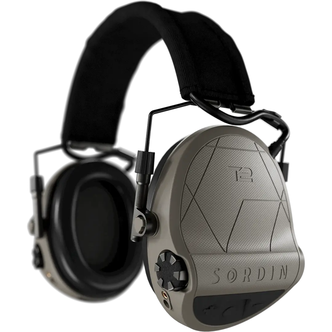 Sordin Supreme T2 Kapsel-Gehörschutz aktiv mit Textil-Kopfband