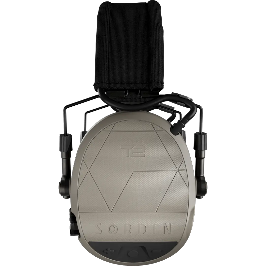 Sordin Supreme T2 Kapsel-Gehörschutz aktiv mit Textil-Kopfband