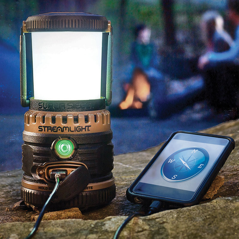 Streamlight Super Siege Lampe - extrem robuste & wasserfeste Outdoor-Laterne - taktische Leuchte mit 1.100 Lumen