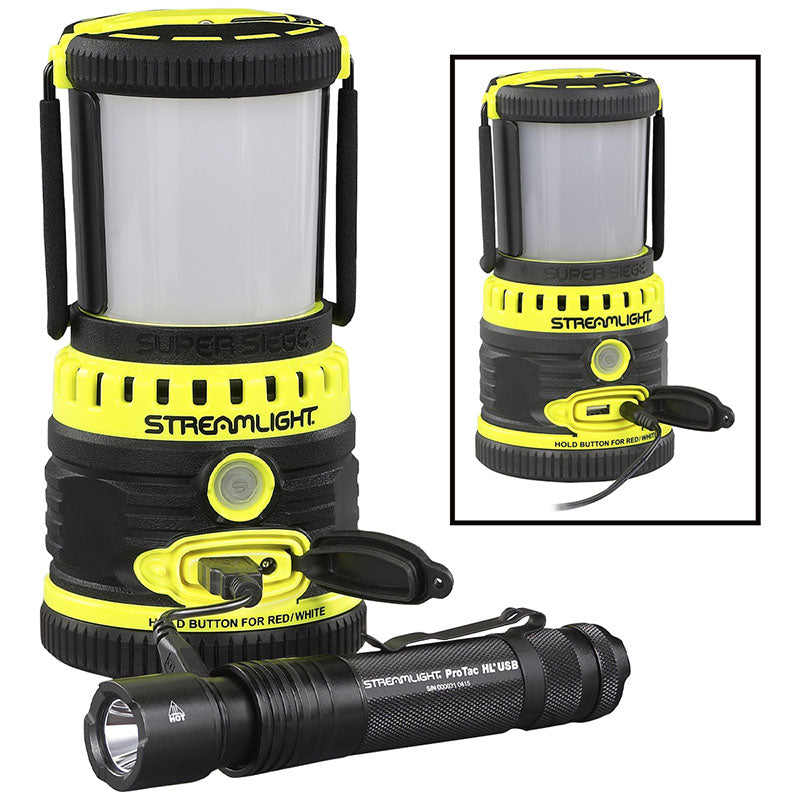 Streamlight Super Siege Lampe - extrem robuste & wasserfeste Outdoor-Laterne - taktische Leuchte mit 1.100 Lumen