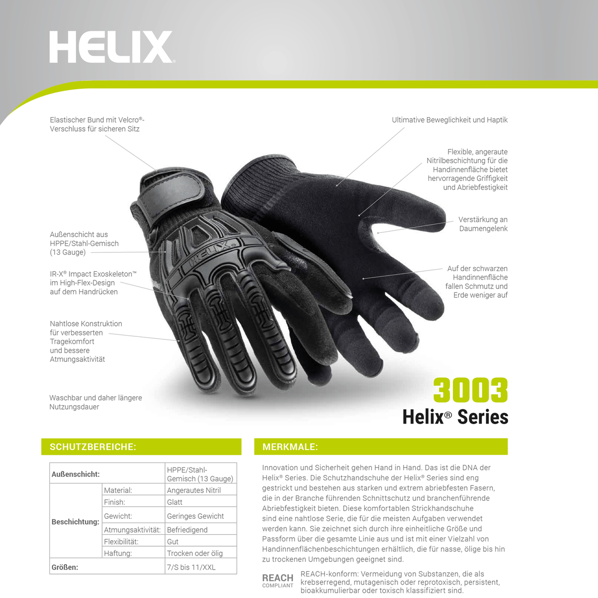 HexArmor PointGuard Ultra 4045 Sicherheitshandschuhe