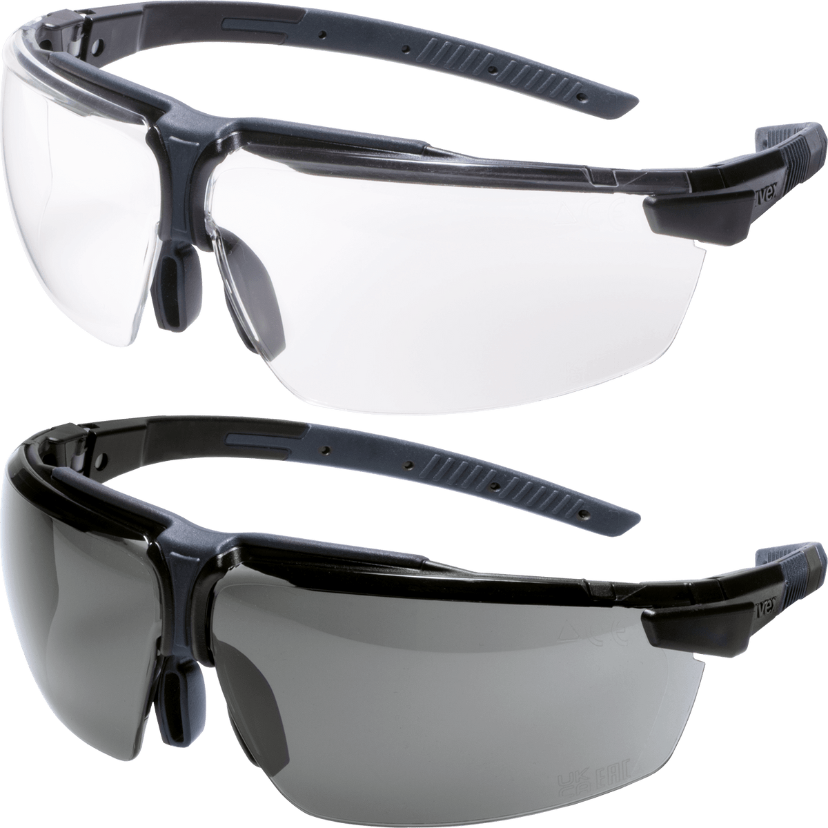 uvex i-3 tactical Schutzbrille mit Etui & 3 Scheiben