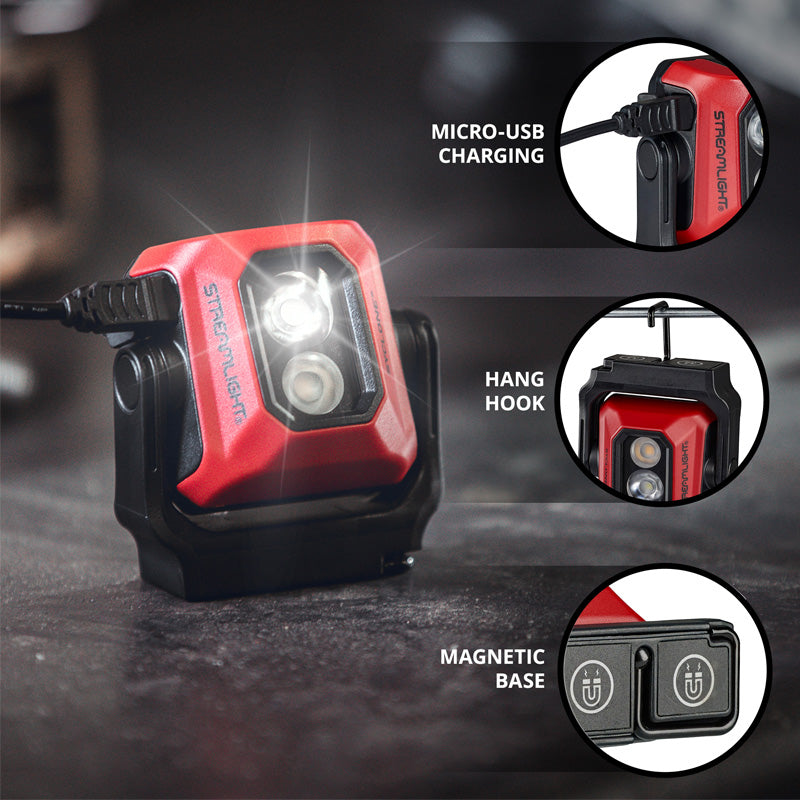 Streamlight Syclone LED-Arbeitsleuchte - Wiederaufladbar & Wasserdicht