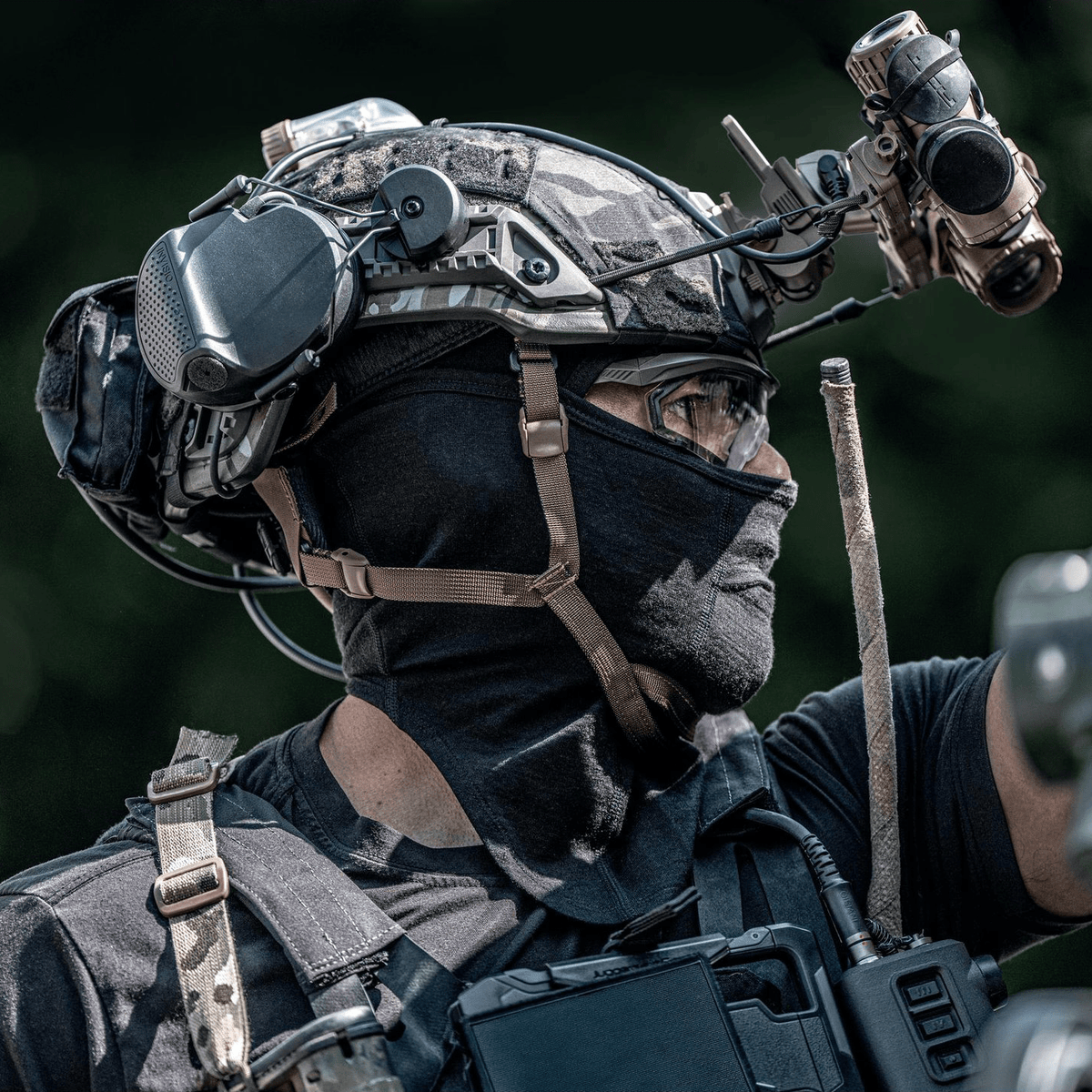 uvex apache spec Militär-Schutzbrille mit Etui & 3 verschiedenen Scheiben